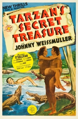 Tarzan's Secret Treasure Poster with Hanger