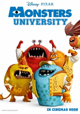 Monsters University Wooden Framed Poster