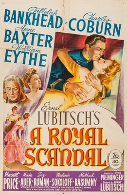 A Royal Scandal Poster with Hanger