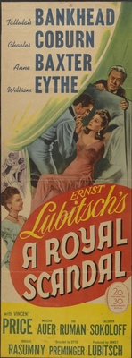 A Royal Scandal Wooden Framed Poster