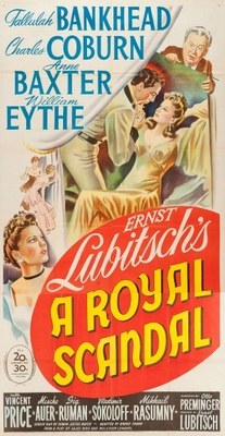 A Royal Scandal Wooden Framed Poster