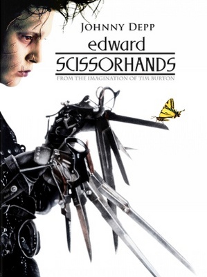 Edward Scissorhands Metal Framed Poster