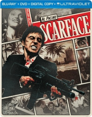 Scarface Metal Framed Poster