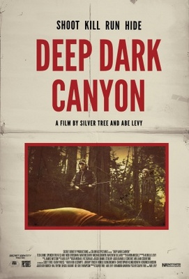 Deep Dark Canyon Canvas Poster