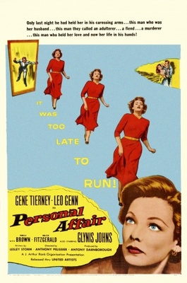 Personal Affair Canvas Poster