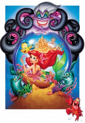 The Little Mermaid Metal Framed Poster
