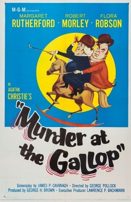 Murder at the Gallop Wooden Framed Poster