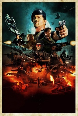 The Expendables 2 Poster with Hanger