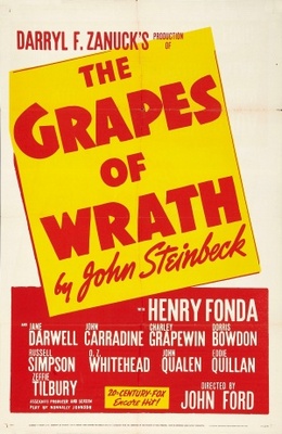 The Grapes of Wrath Poster with Hanger