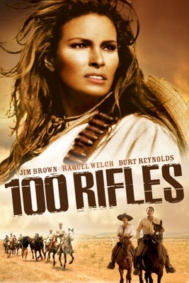 100 Rifles Poster with Hanger