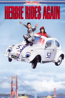 Herbie Rides Again Metal Framed Poster