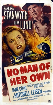 No Man of Her Own Metal Framed Poster