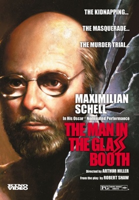 The Man in the Glass Booth Wooden Framed Poster