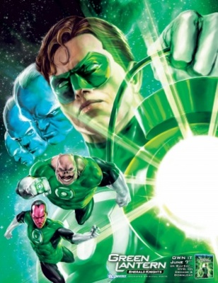 Green Lantern: Emerald Knights Poster with Hanger