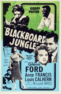Blackboard Jungle Poster with Hanger