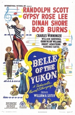 Belle of the Yukon pillow