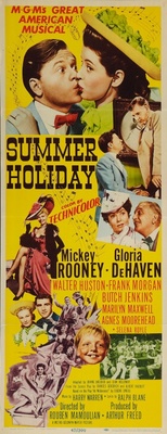 Summer Holiday Metal Framed Poster