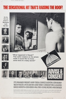 Advise & Consent poster