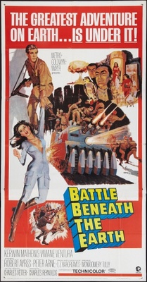 Battle Beneath the Earth Wooden Framed Poster