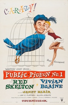Public Pigeon No. One Canvas Poster