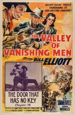 The Valley of Vanishing Men Metal Framed Poster
