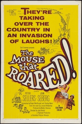 The Mouse That Roared Wooden Framed Poster