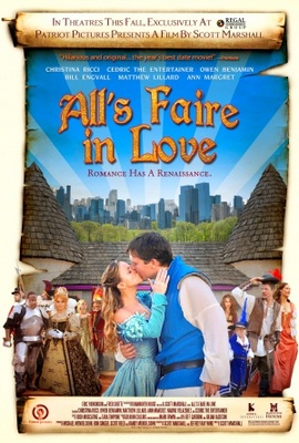 All's Faire in Love Wooden Framed Poster