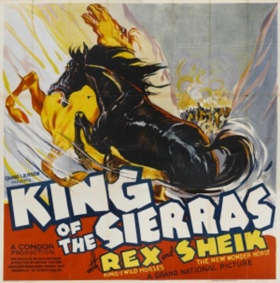 King of the Sierras Wooden Framed Poster