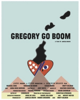 Gregory Go Boom Wooden Framed Poster