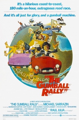The Gumball Rally Poster with Hanger