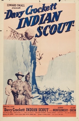 Davy Crockett, Indian Scout Poster with Hanger