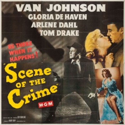 Scene of the Crime Wooden Framed Poster