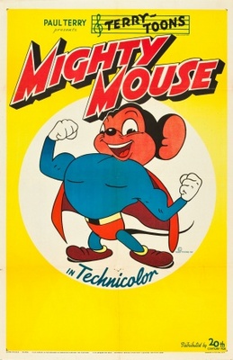 Mighty Mouse in Krakatoa Poster with Hanger
