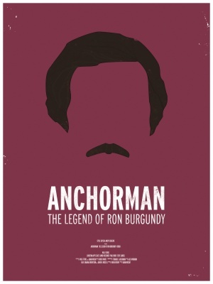 Anchorman: The Legend of Ron Burgundy Poster with Hanger