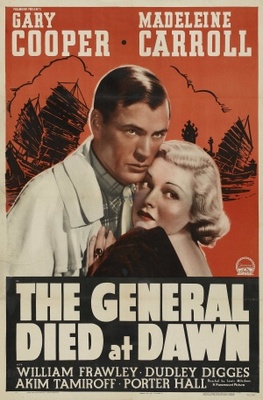 The General Died at Dawn Poster with Hanger