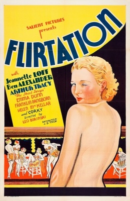 Flirtation Canvas Poster