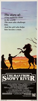 The Man from Snowy River Wooden Framed Poster