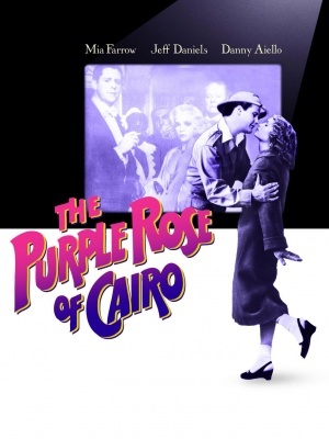 The Purple Rose of Cairo pillow
