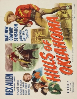 Hills of Oklahoma Poster with Hanger