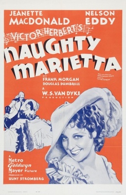 Naughty Marietta Poster with Hanger