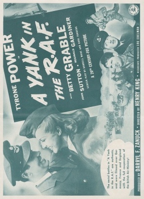 A Yank in the R.A.F. Canvas Poster