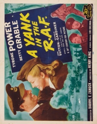 A Yank in the R.A.F. Poster with Hanger