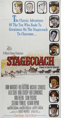 Stagecoach Wooden Framed Poster