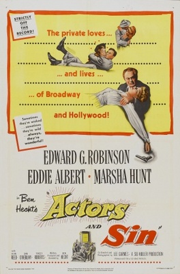 Actor's and Sin poster