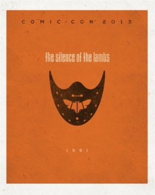 The Silence Of The Lambs Wooden Framed Poster