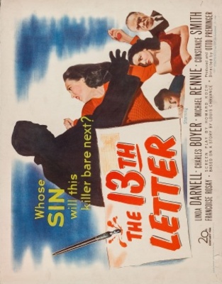 The 13th Letter Poster with Hanger