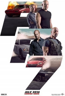 Fast & Furious 7 Canvas Poster