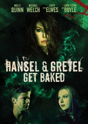 Hansel & Gretel Get Baked Wooden Framed Poster