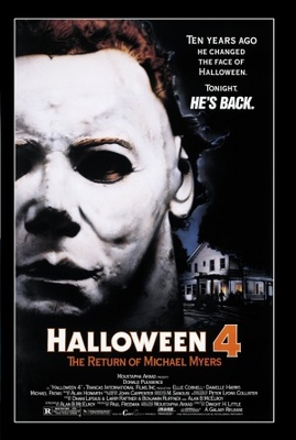 Halloween 4: The Return of Michael Myers Wooden Framed Poster