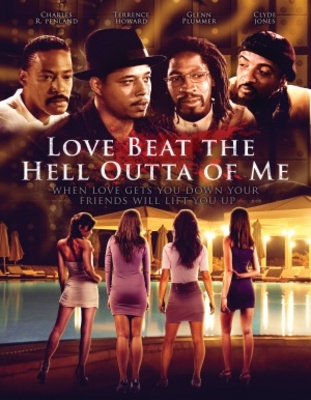 Love Beat the Hell Outta Me Wooden Framed Poster